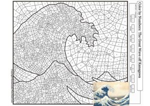 Desenho de Grande onda para Colorir - Colorir.com